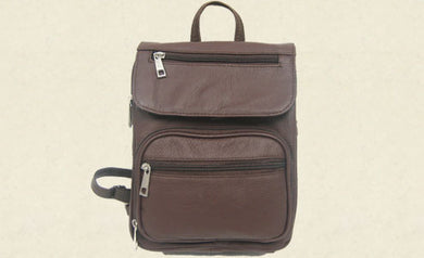 Leather Concealment Backpack (7087)
