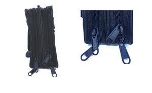 Dual Compartment Leather Wristlet/Clutch (7063)
