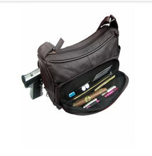 Multi Pocket Leather Concealement Crossbody (7081)