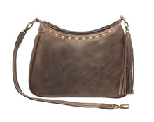 GTM CZY 70 Distressed Leather RFID Hobo
