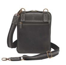 GTM CZY 99 Distressed Buffalo Leather Crossbody Shoulder Pouch