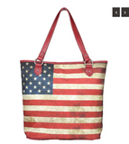 Montana West American Flag Concealed Carry Tote Bag