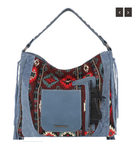 Montana West Aztec Tapestry Concealed Carry Hobo