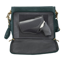 GTM/CZY 22: Distressed Leather Shoulder Clutch
